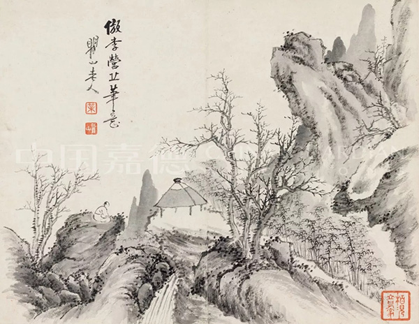 中國(guó)嘉德2019秋拍 |  大觀古書畫夜場(chǎng)之十七世紀(jì)“黃山畫派”專題