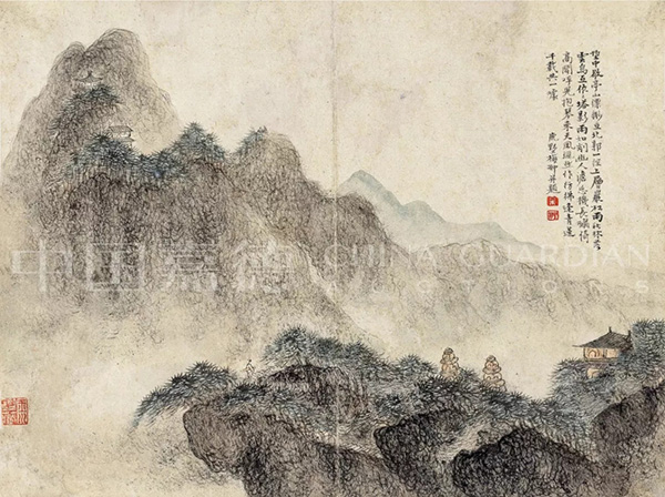 中國(guó)嘉德2019秋拍 |  大觀古書畫夜場(chǎng)之十七世紀(jì)“黃山畫派”專題