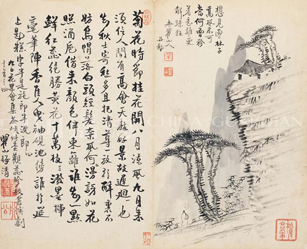 中國(guó)嘉德2019秋拍 |  大觀古書畫夜場(chǎng)之十七世紀(jì)“黃山畫派”專題