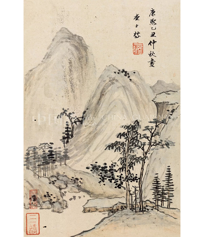 中國(guó)嘉德2019秋拍 |  大觀古書畫夜場(chǎng)之十七世紀(jì)“黃山畫派”專題