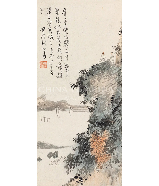 中國(guó)嘉德2019春拍精品導(dǎo)覽 | 縮天移地 掌上嘉珍—梅潔樓藏溥心畬秋景山水冊(cè)